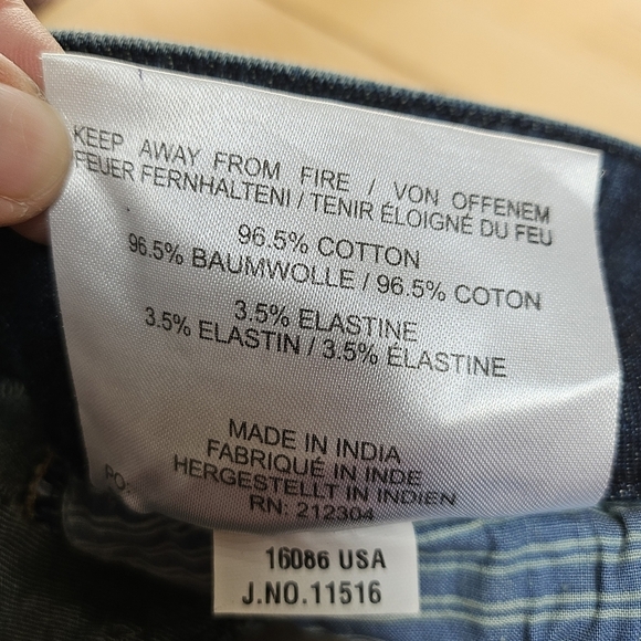 Tredstep Ireland Equestrian Full Seat Jean Riding Breeches. Blue Brown Sz 28R - Picture 8 of 8